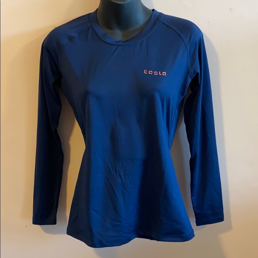 Tesla workout shirt